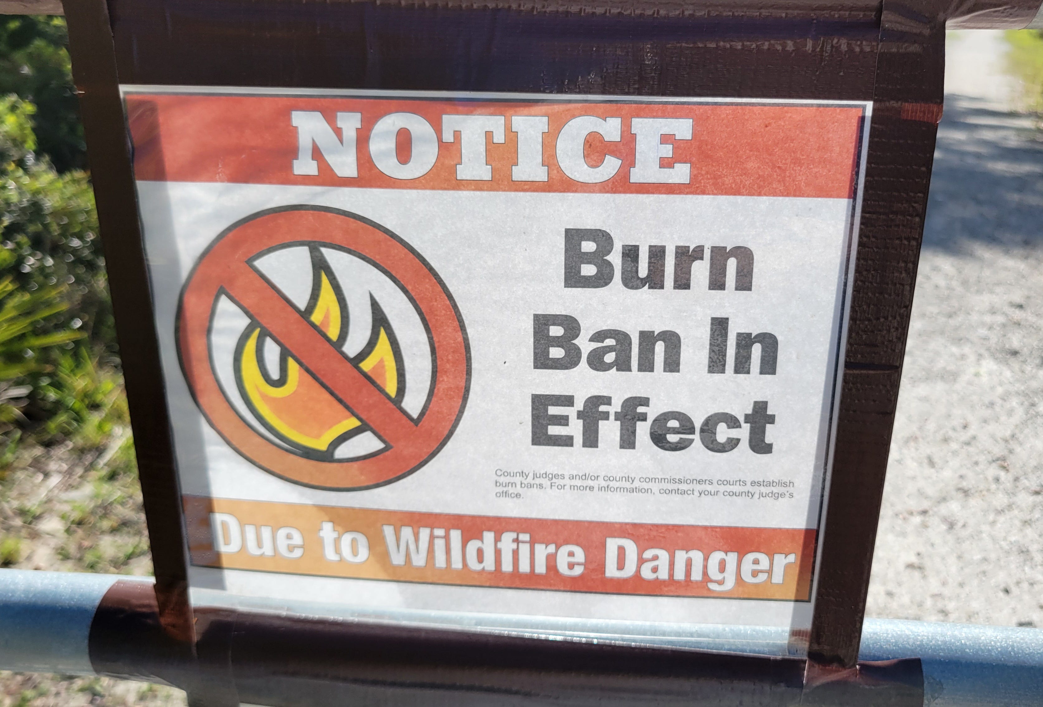 Polk County reinstates burn ban as drought conditions worsen