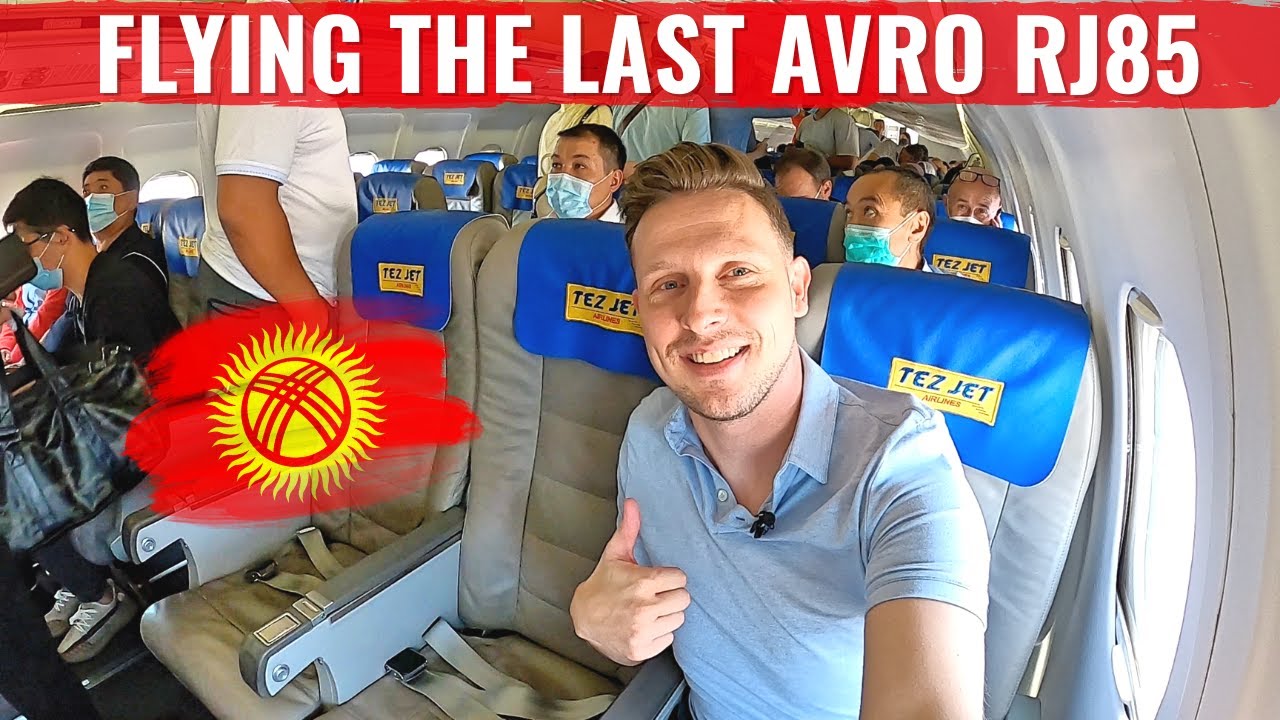 Wow Tez Jet's Avro RJ85 & MD83 to Bishkek (2021)
