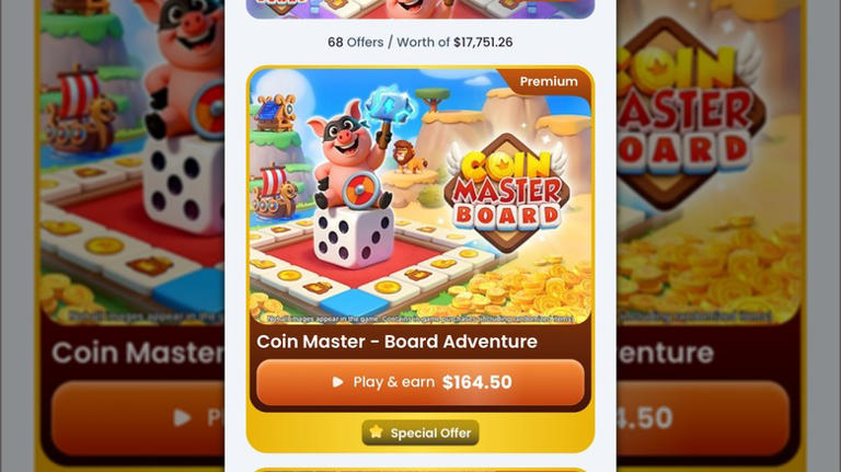 I downloaded an app that pays you to play games. Here's how much I made