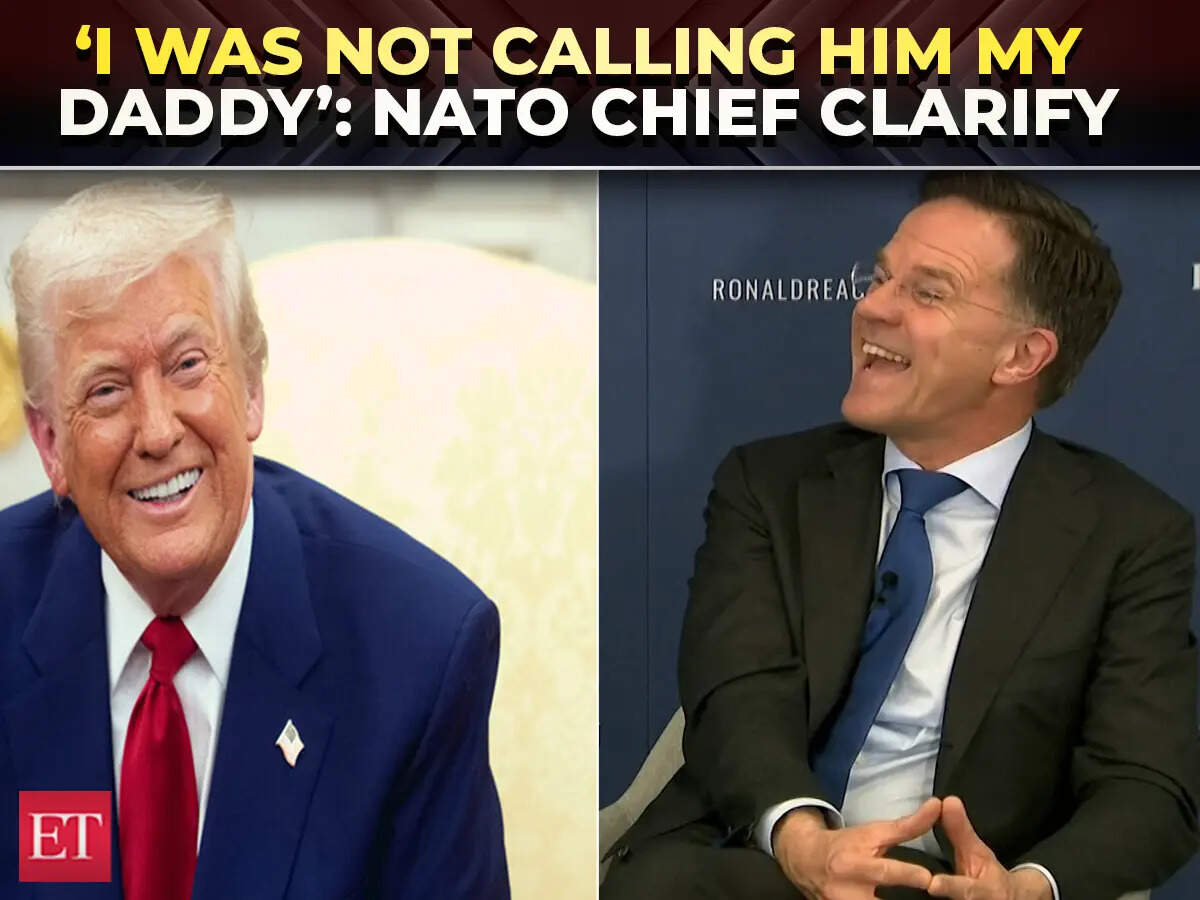 Now I have to live with it: NATO chief Mark Rutte on viral 'daddy ...
