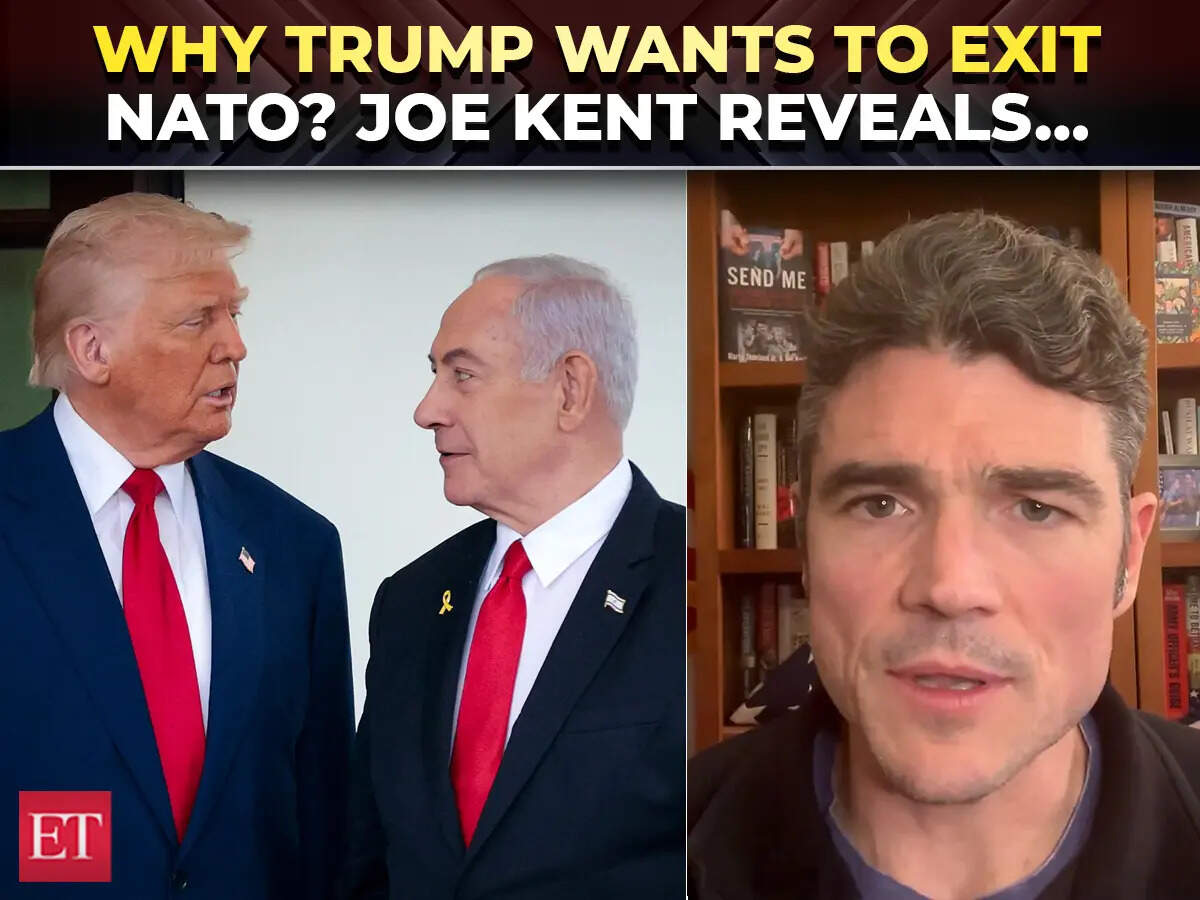 Trump wants to exit NATO for…: Joe Kent drops bombshell on Israel, Iran ...