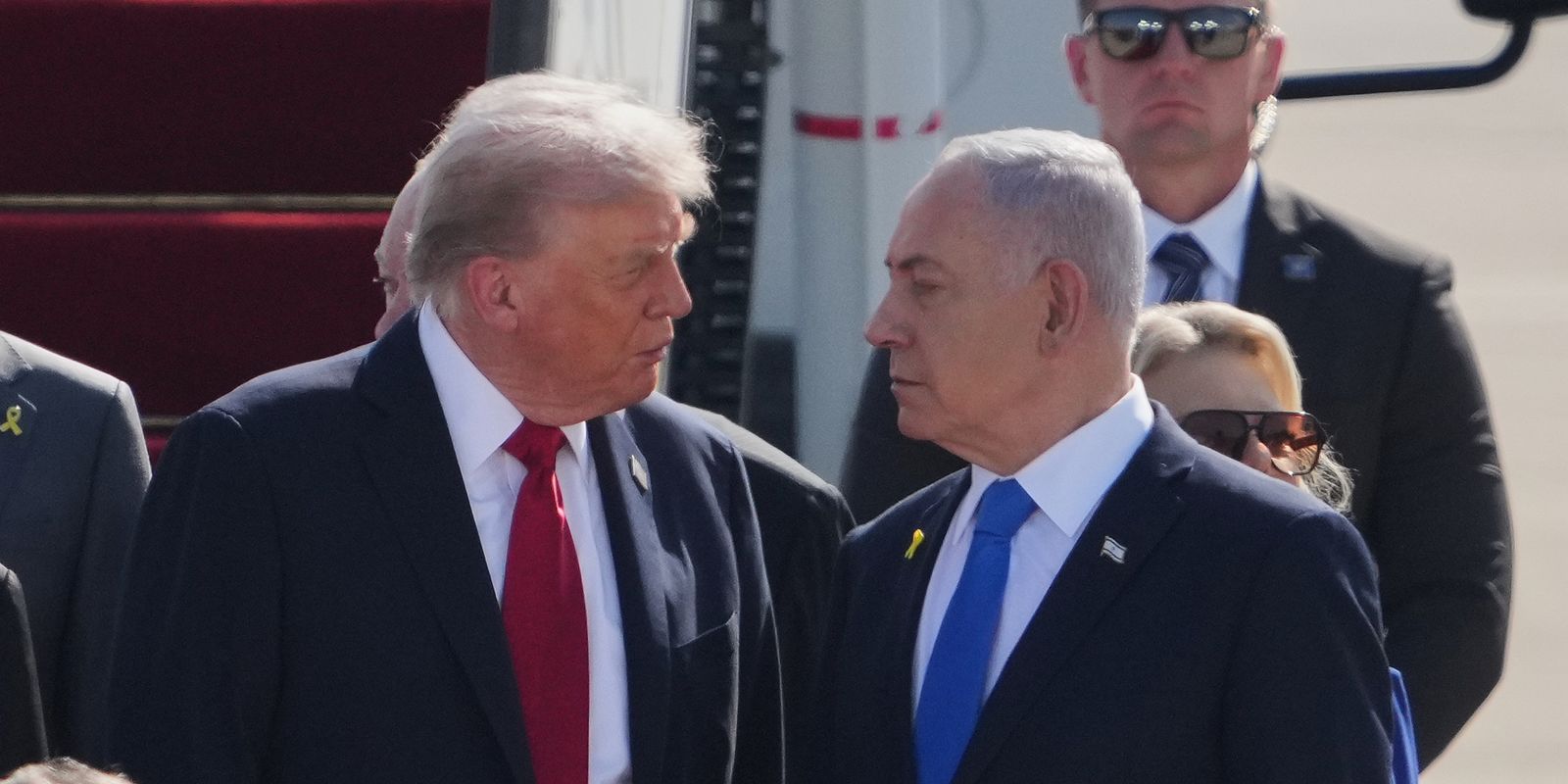 Trump: Bad Netanyahu att dra ner på attackerna