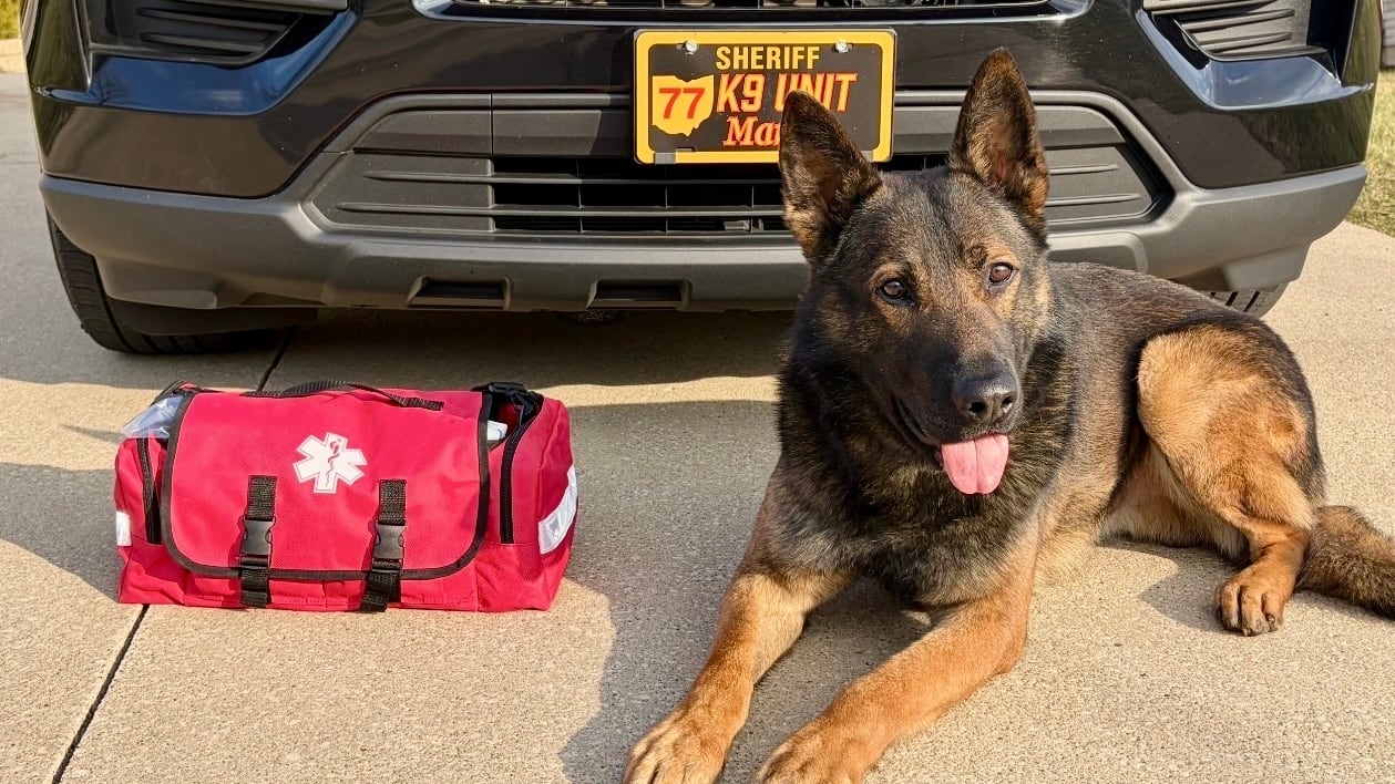 K-9 first aid kits donated to Summit County Sheriff’s Office unit