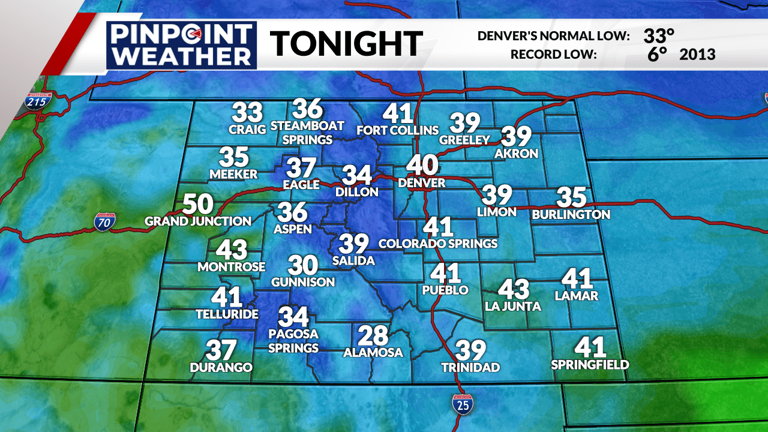 Denver weather: More shower chances to end the week
