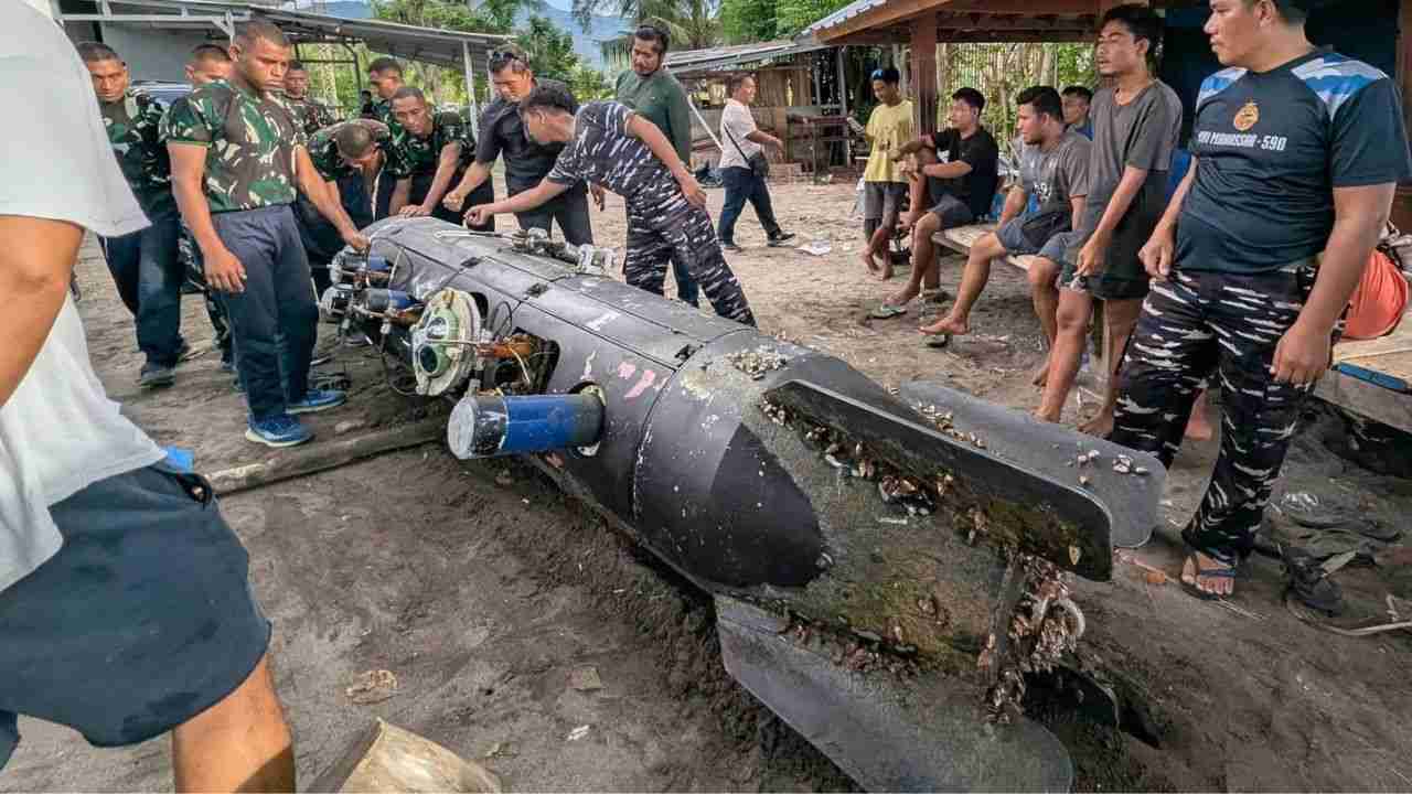 Chinese drone found in Indonesia on route used by supertankers