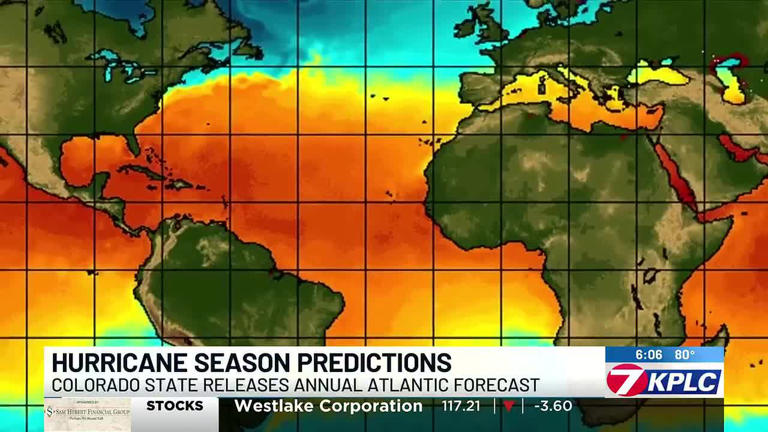 Colorado State University releases annual hurricane forecast ...
