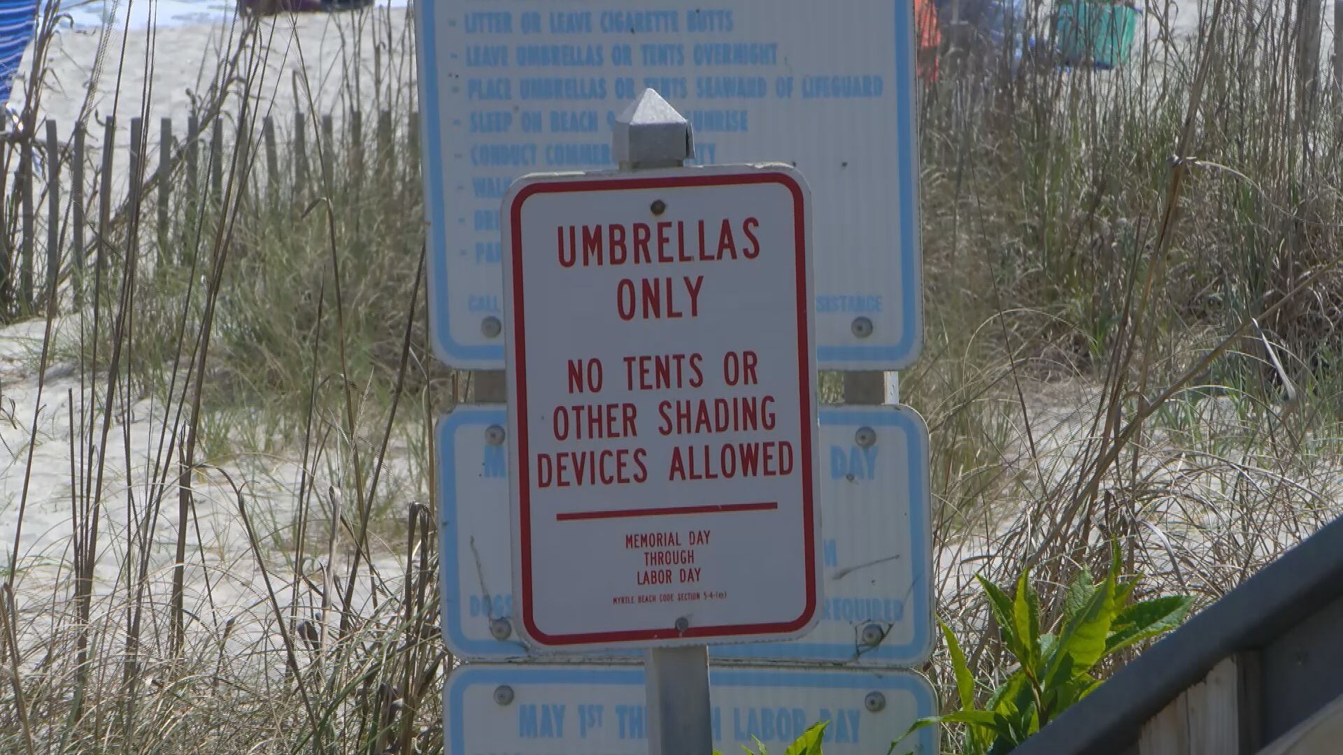 Myrtle Beach considers trial run for wind shades during peak summer season