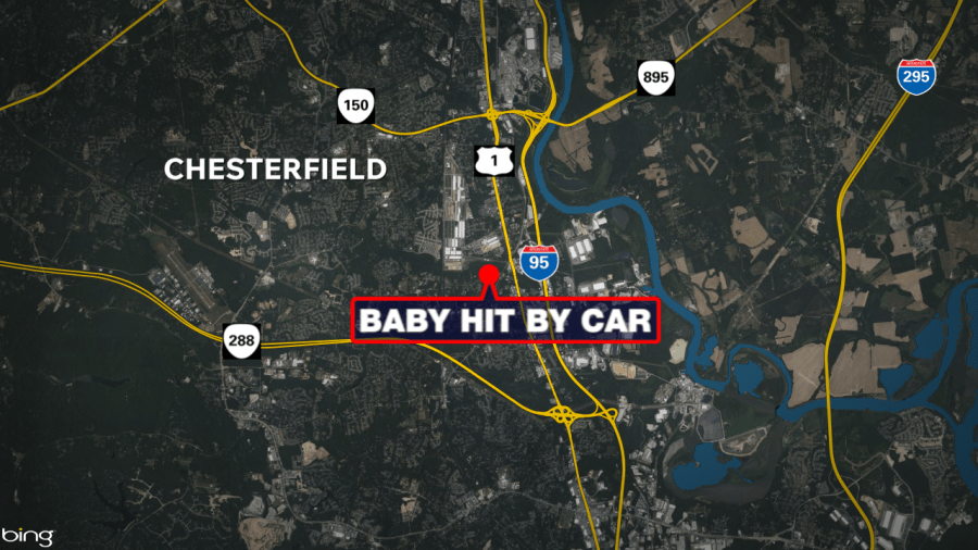 Baby fighting for life after driver hit them in Chesterfield