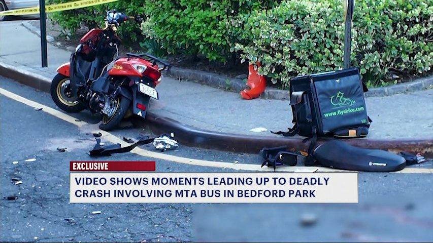 Video shows Bronx moped driver flee from police before fatal crash with ...