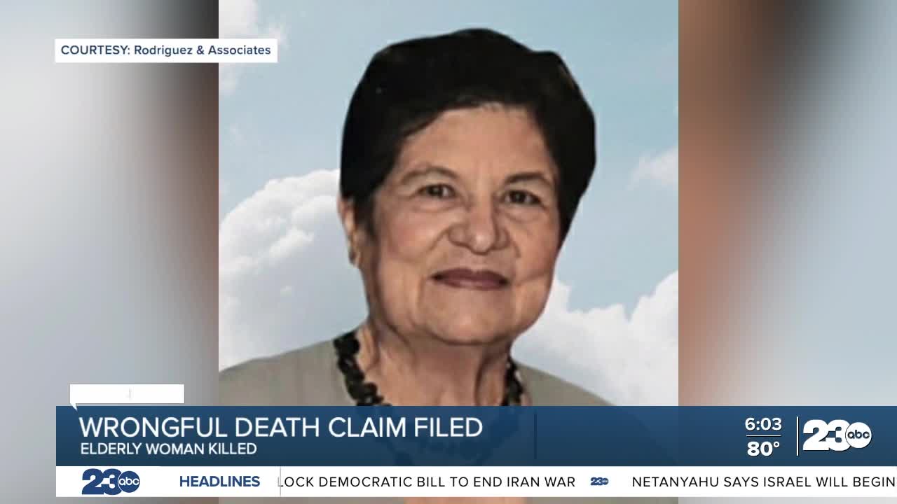 Family files wrongful death claim after 88-year-old woman is killed in ...