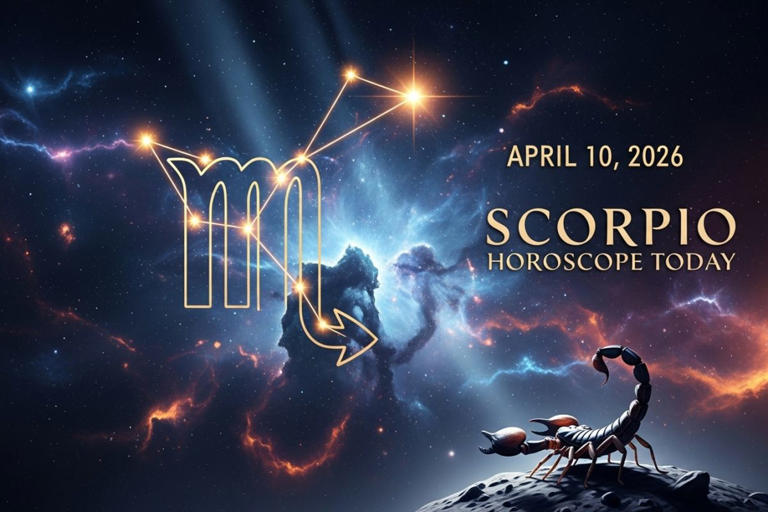 Scorpio horoscope today, April 10, 2026