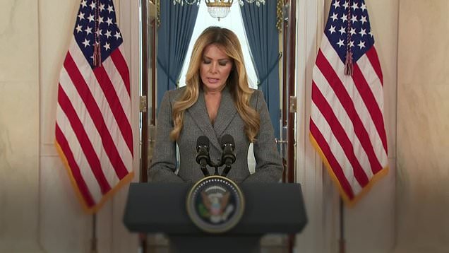Melania Trump denies links to paedophile Jeffrey Epstein in rare public ...