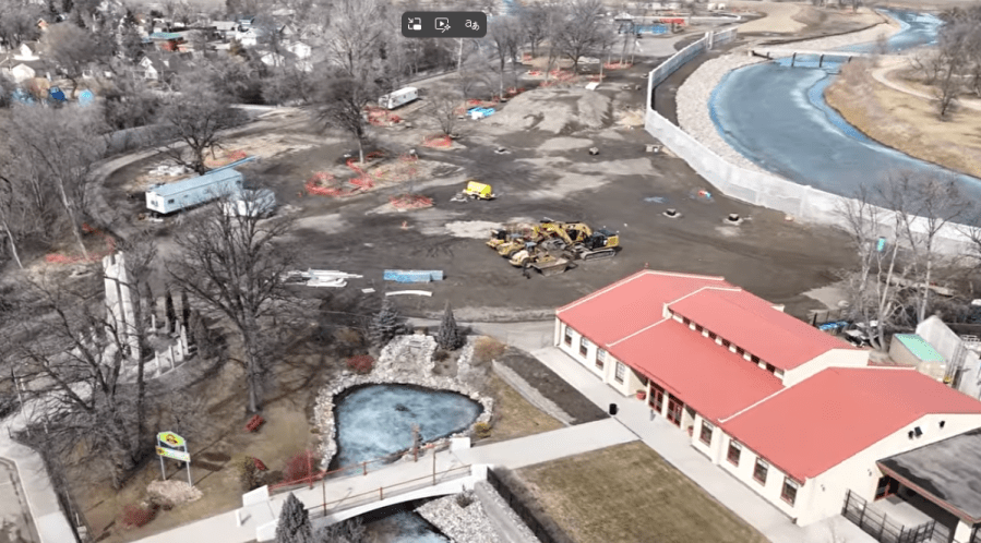 Entrance to Roosevelt Park to close Thursday for Mouse River project