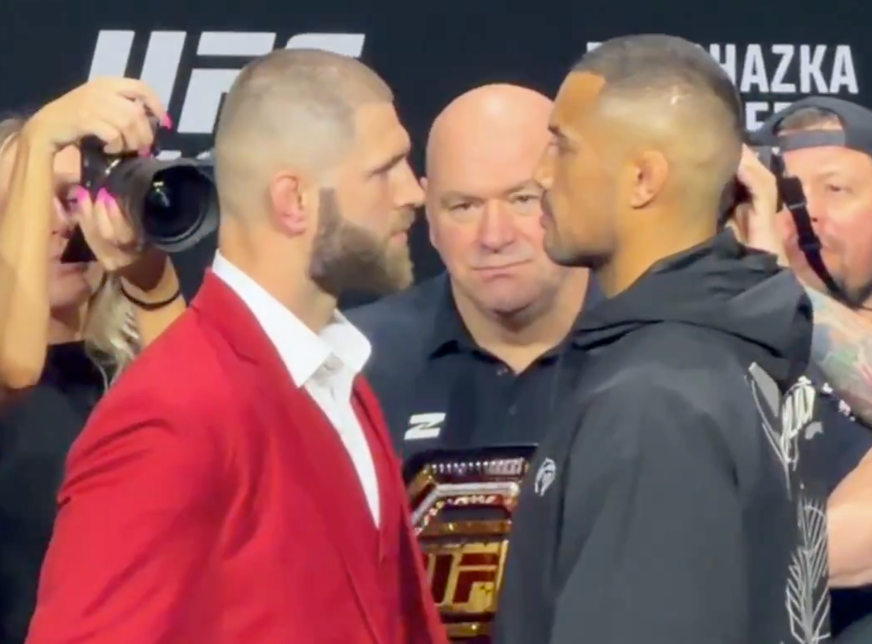 UFC 327 video: Jiri Prochazka, Carlos Ulberg face off with lopsided crowd backing<br><br>