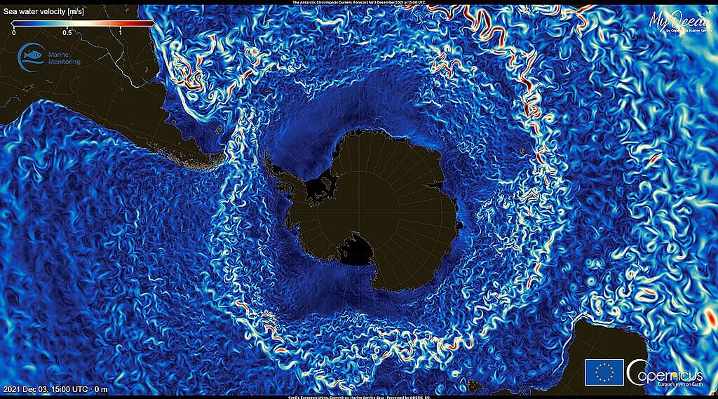 Scientists solve origin of a massive ocean current carrying a hundred ...
