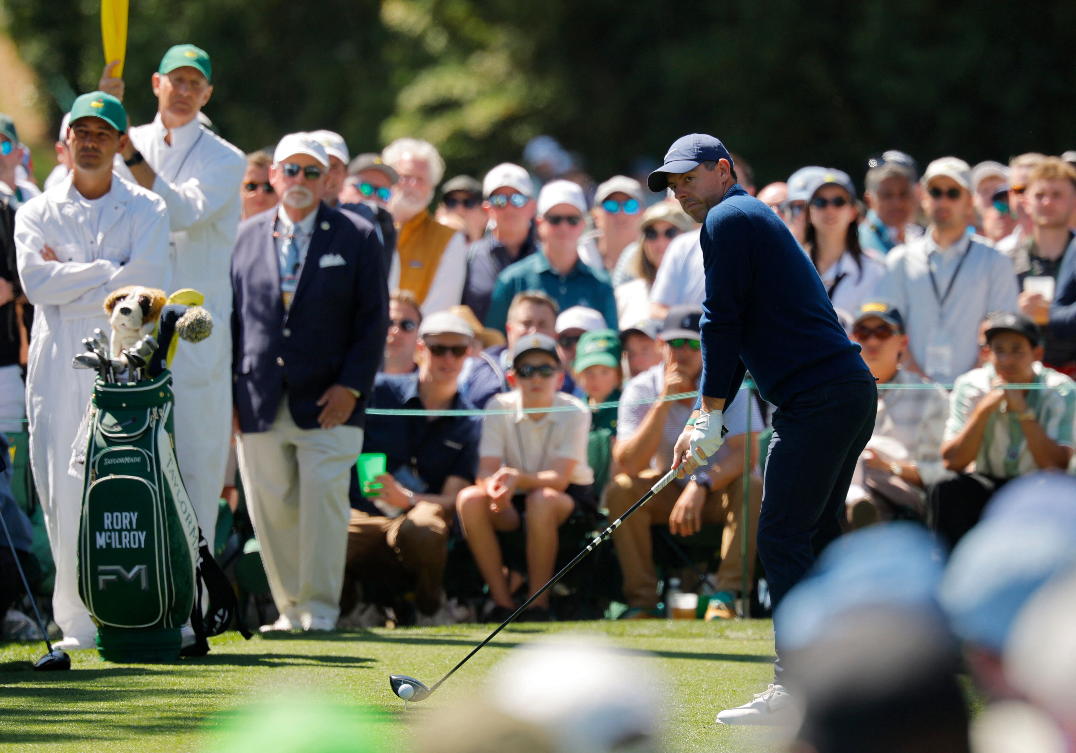 President Donald Trump praises Masters as symbol of American excellence