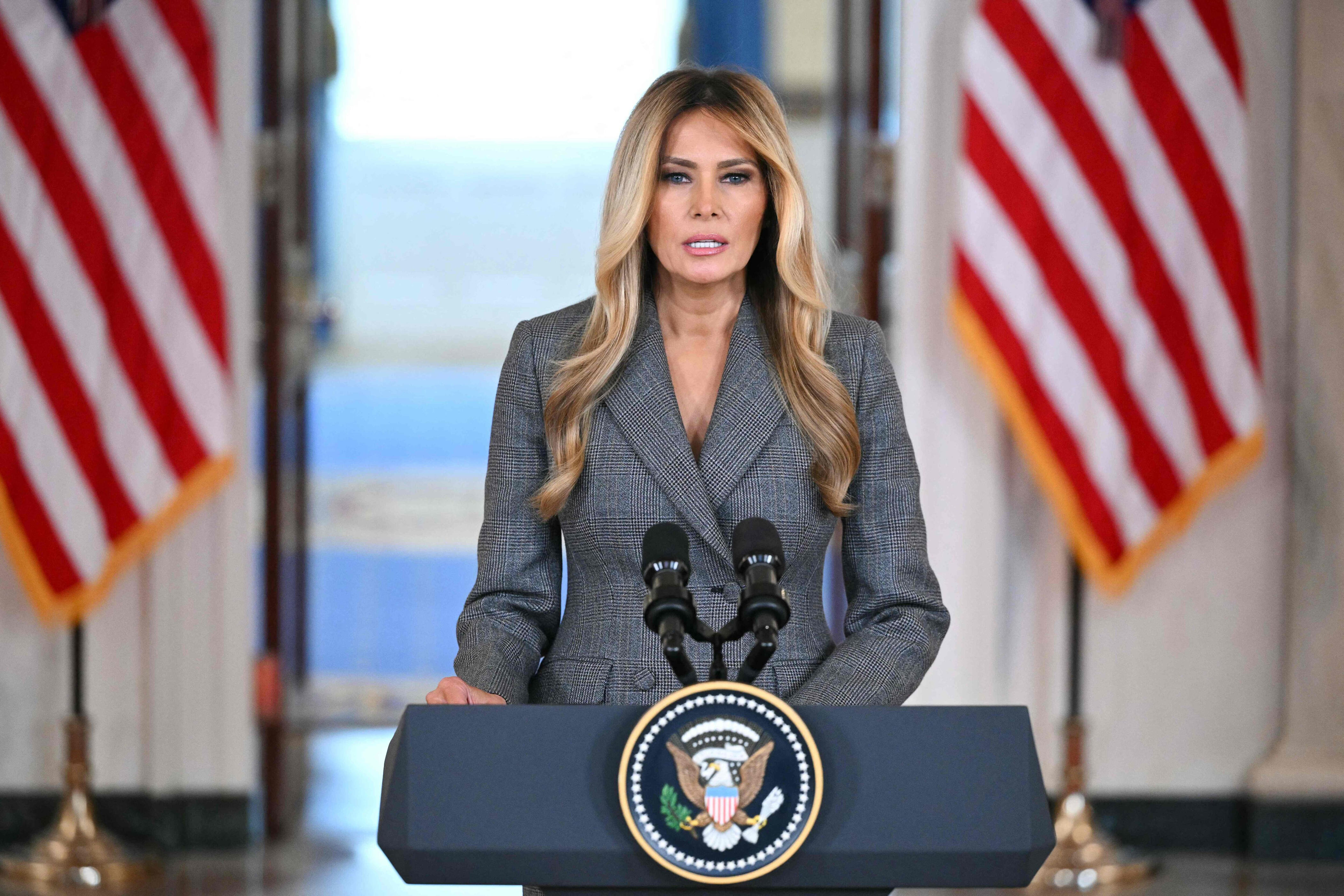 Melania Trump denies Epstein's introduction to Trump