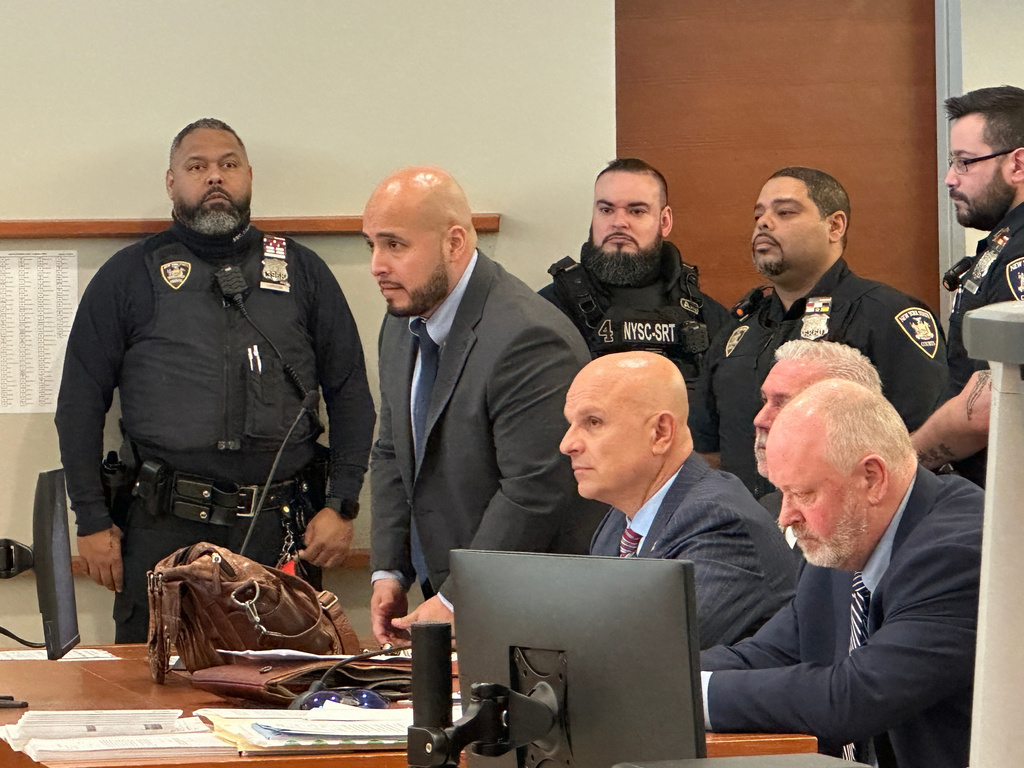 Former NYPD officer gets 3 to 9 years in prison for throwing a cooler ...