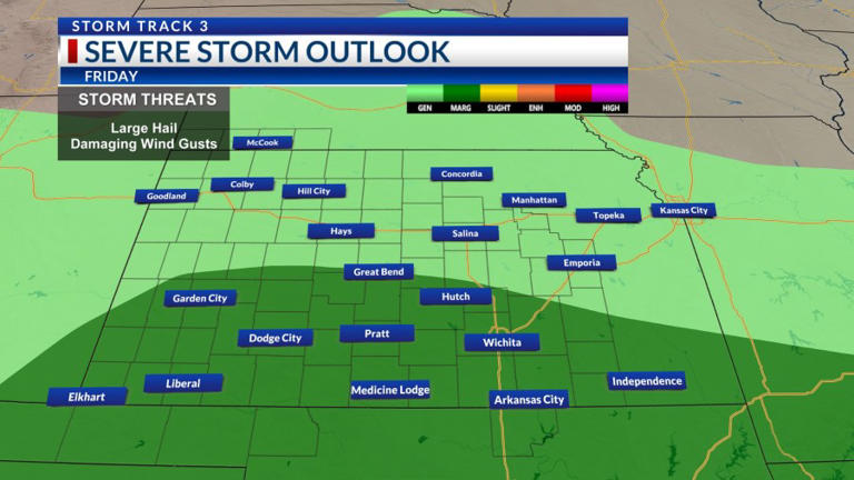 Storm Track 3 forecast: Rounds of storms over the coming days, some severe