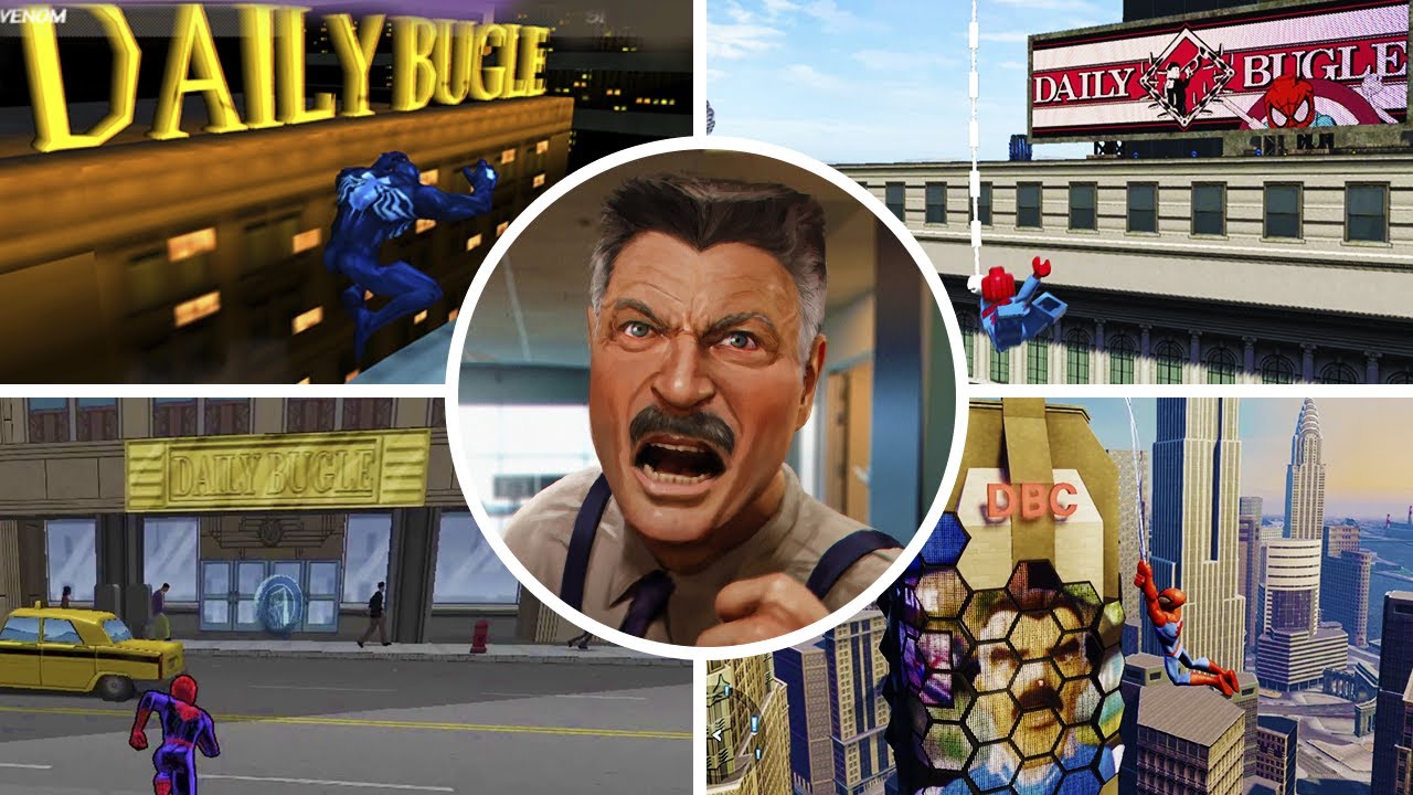 Evolution of the Daily Bugle from Spider-Man (1995-2021)