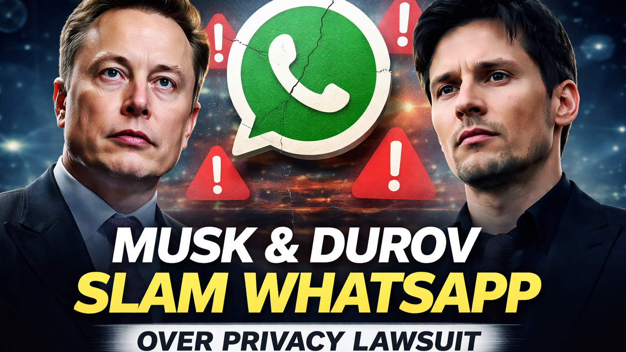 Elon Musk and Pavel Durov on WhatsApp privacy claims