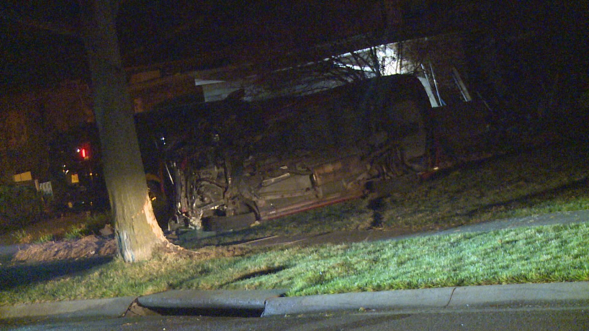 One injured in rollover crash near Lincoln East High School