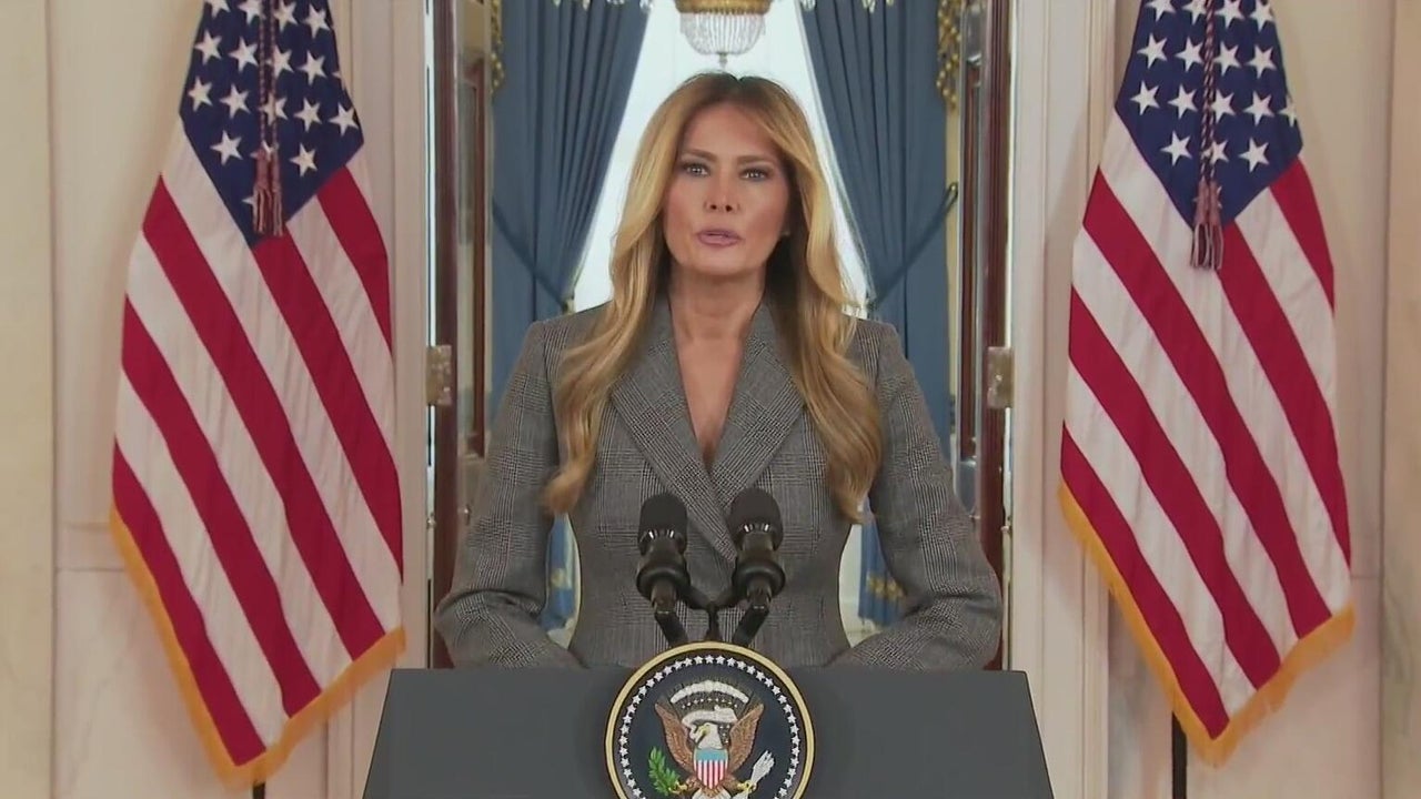 First Lady Melania Trump addresses Jeffrey Epstein claims