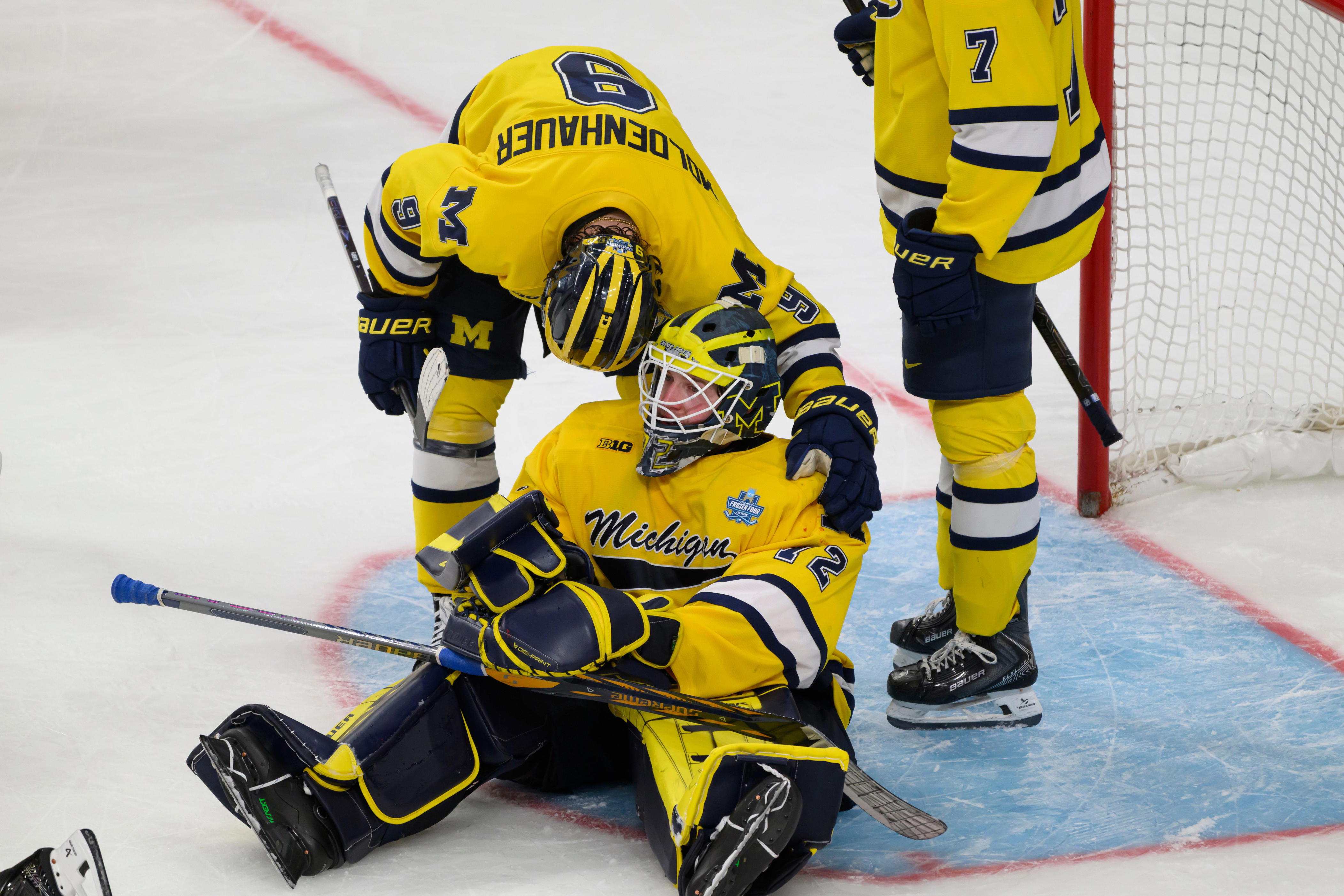 Denver knocks Michigan out of Frozen Four in double overtime