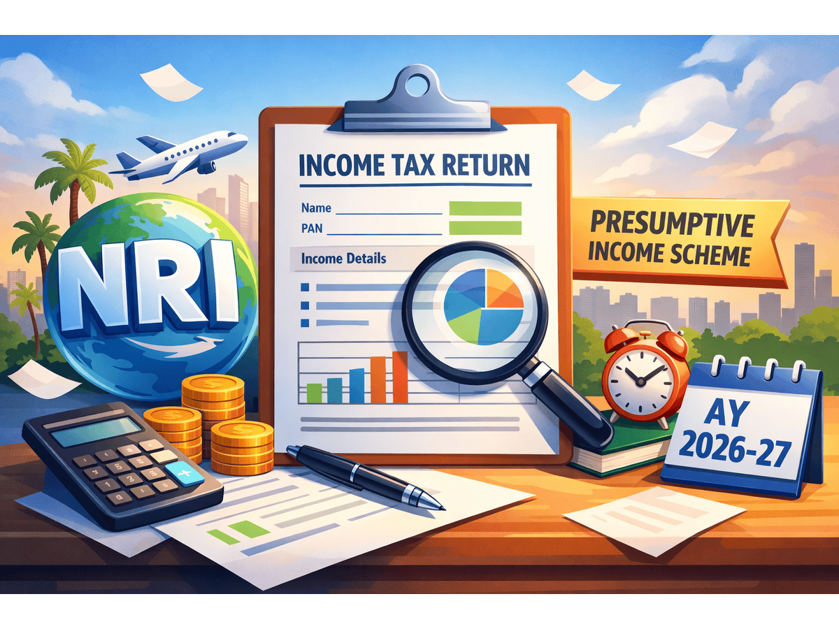 New ITR forms for AY 2026-27: NRIs opting for new presumptive income ...