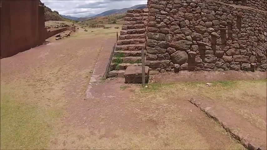 Cusco Peru: Flying over the Gate of the Sun
