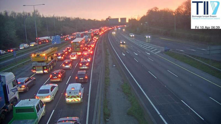 Fourth day of fuel protest begins with part of M50 already fully closed