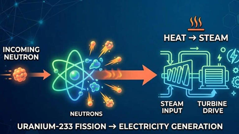 How does a thorium reactor work? Explained in 5 steps