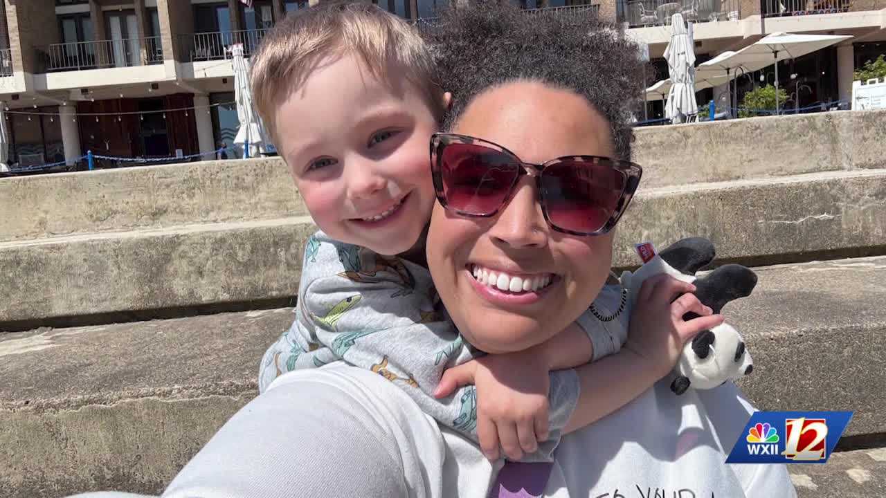 She hopes to inspire others with her story of becoming a parent