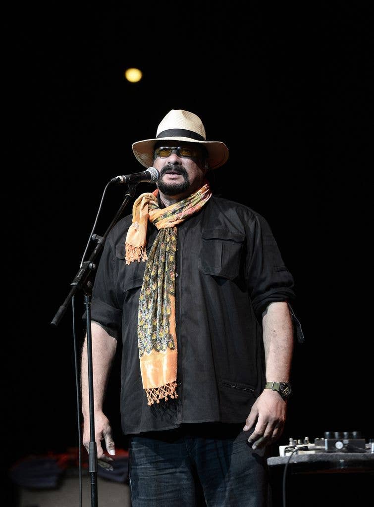 '80s action star, Steven Seagal, 74, still looks incredibly youthful