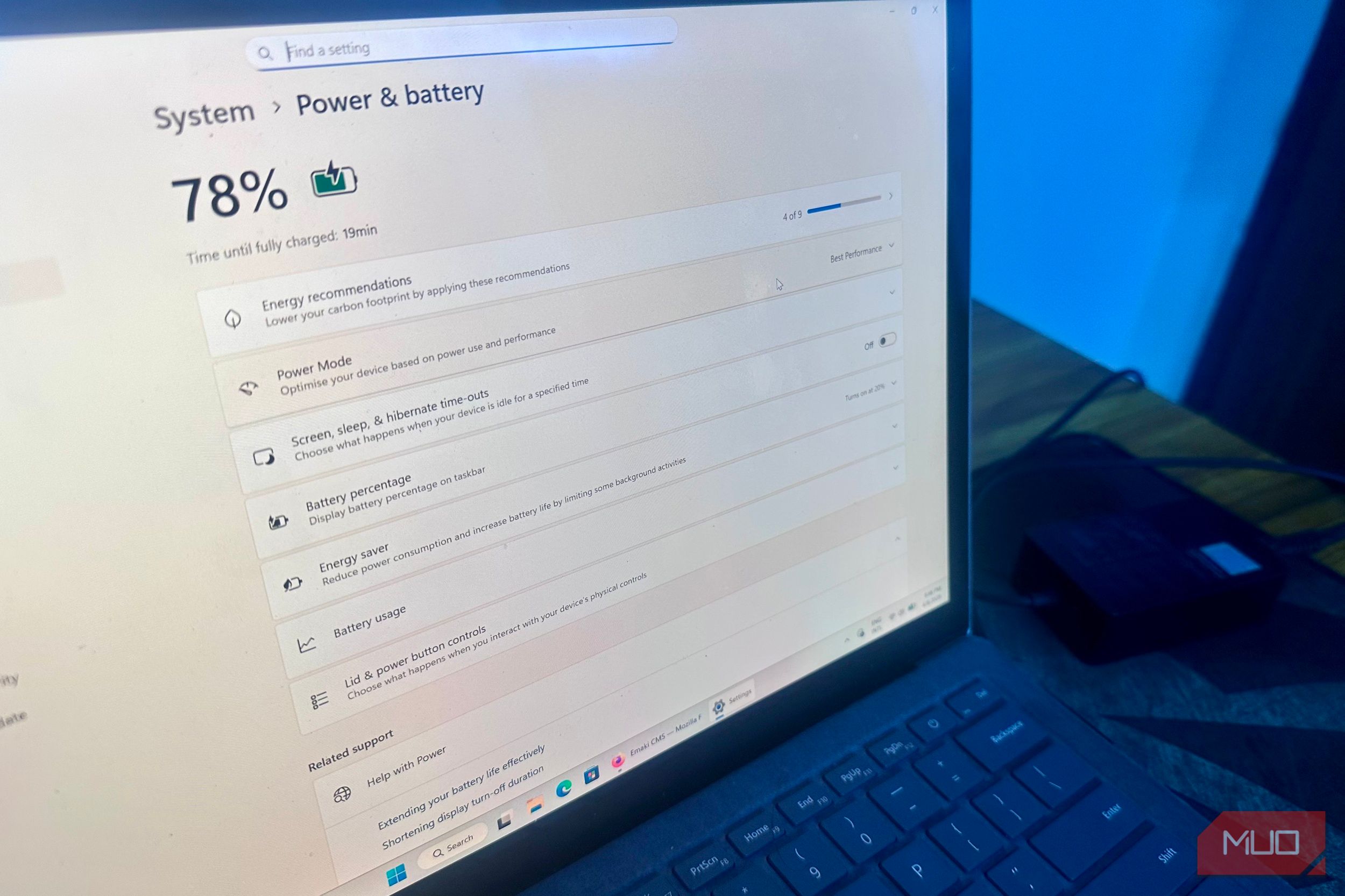 I changed one power plan setting and my plugged-in laptop stopped ...