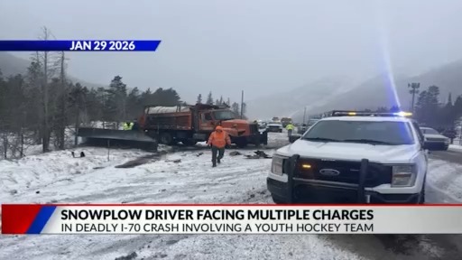 CDOT plow driver charged after deadly crash on I-70 with van carrying ...