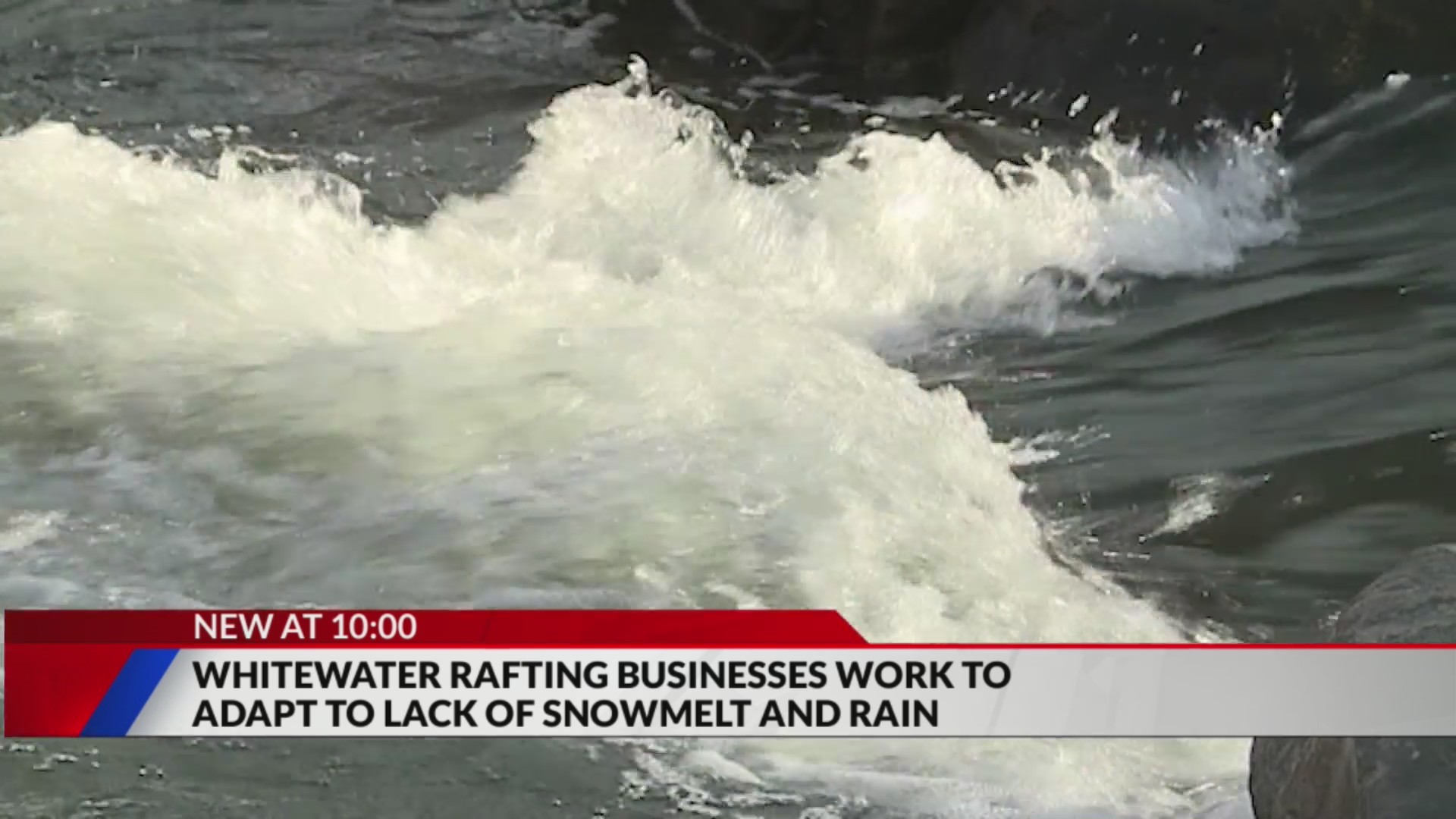 Whitewater rafting company preparing for low water levels in state ...