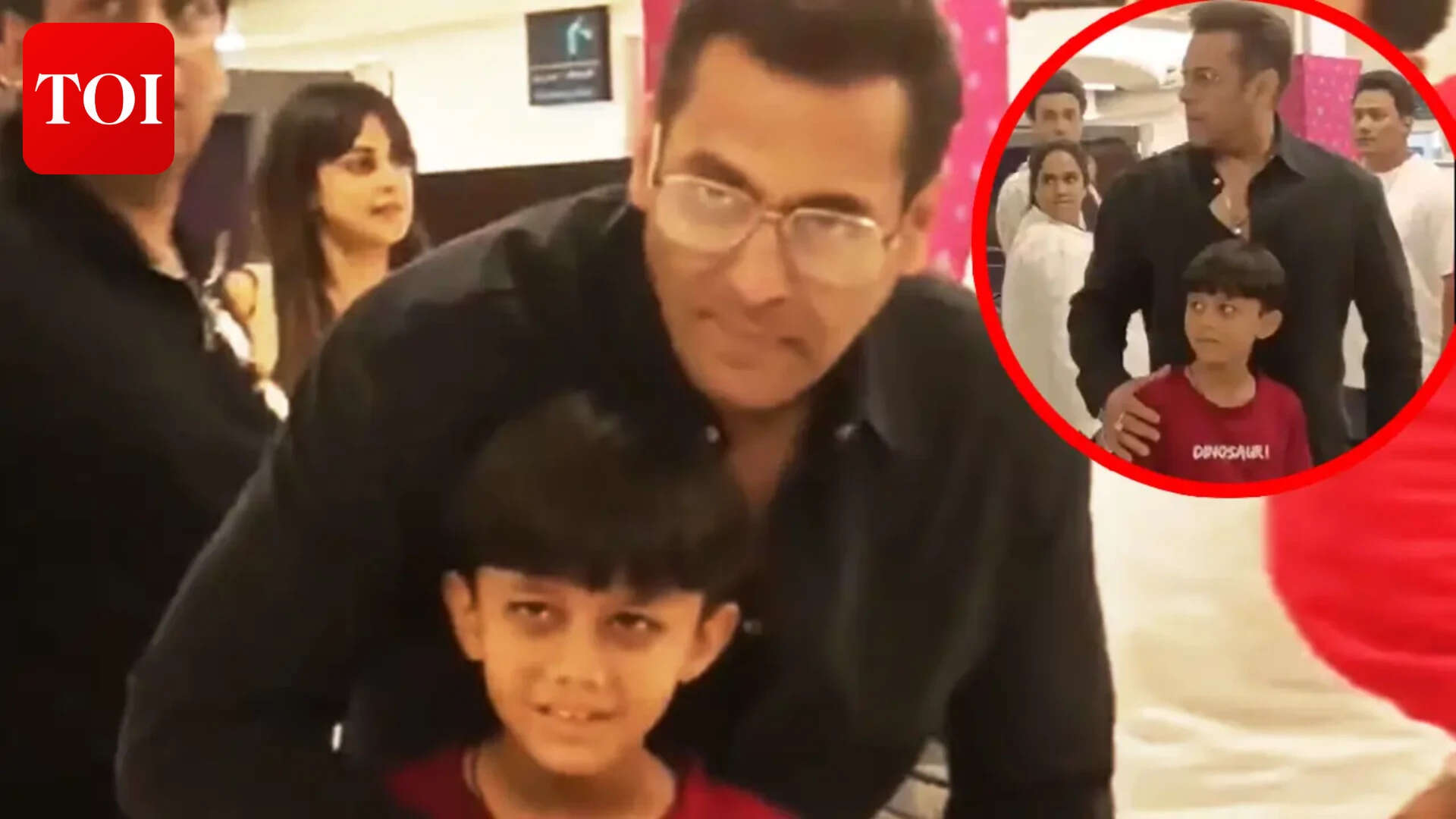 Salman Khan's security springs into action as fan puts arm around him ...
