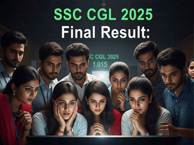 SSC CGL 2025 final result: 15,118 aspirants for 1,015 SSC CGL posts ...