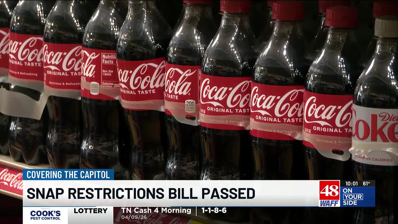 Alabama lawmakers pass bill restricting candy, soda purchases on SNAP