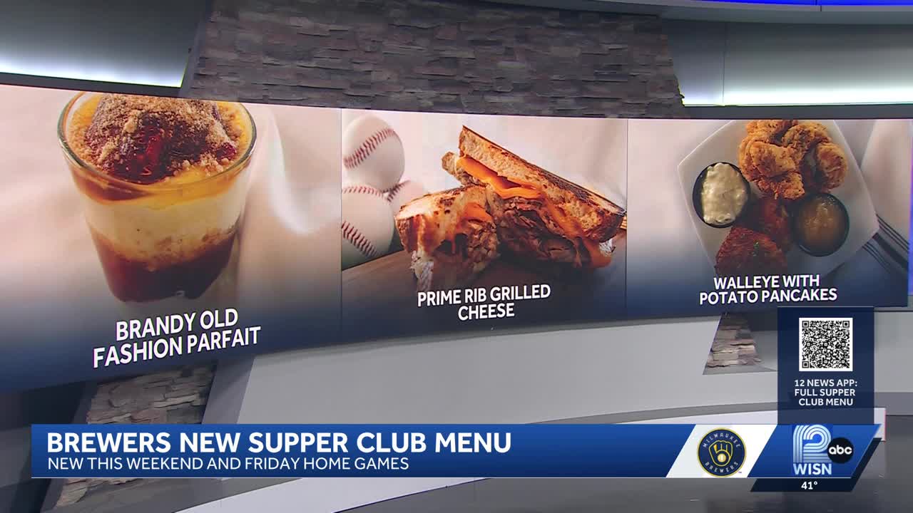 Milwaukee Brewers to debut Supper Club menu items at American Family Field
