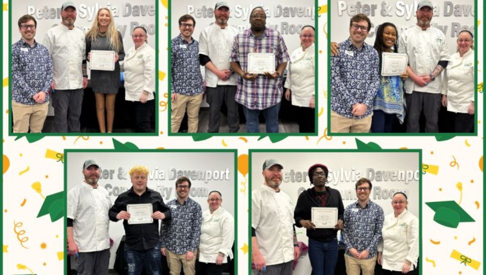 CCFB celebrates workforce development graduates ready for culinary careers