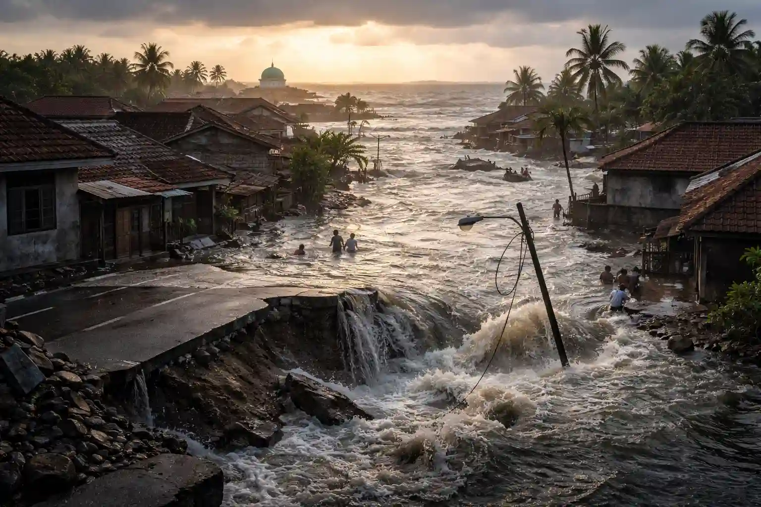 Java sprofonda più del mare e accelera il rischio alluvioni
