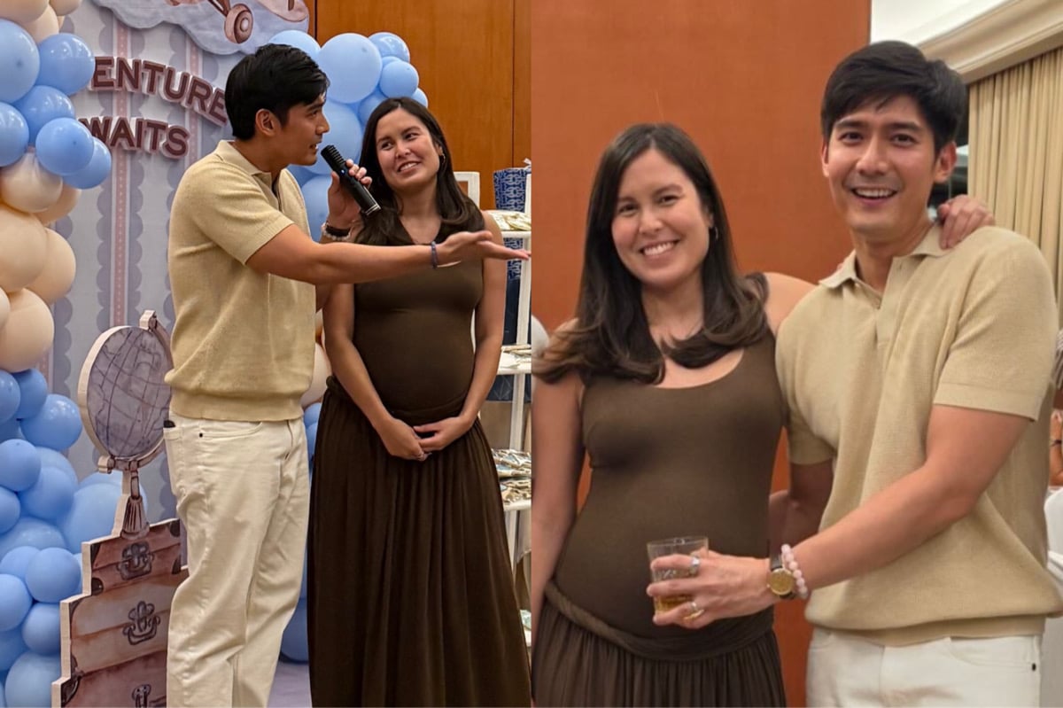 Robi Domingo, Maiqui Pineda celebrate baby shower with family ...