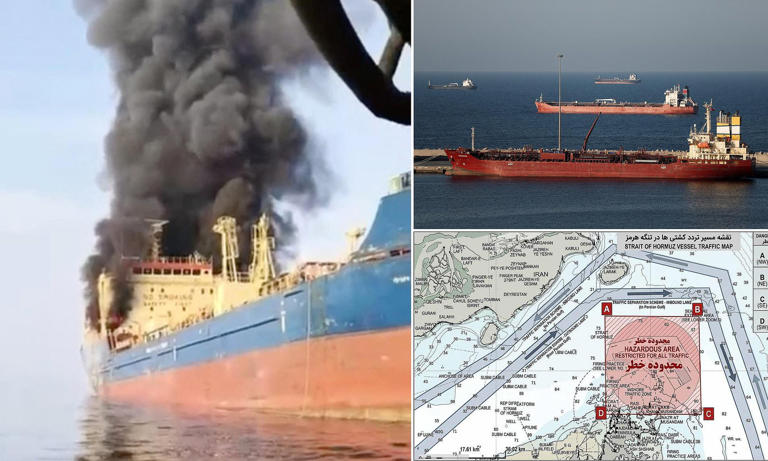 Oil tanker crews stuck in Strait of Hormuz suffer breakdowns and refuse ...