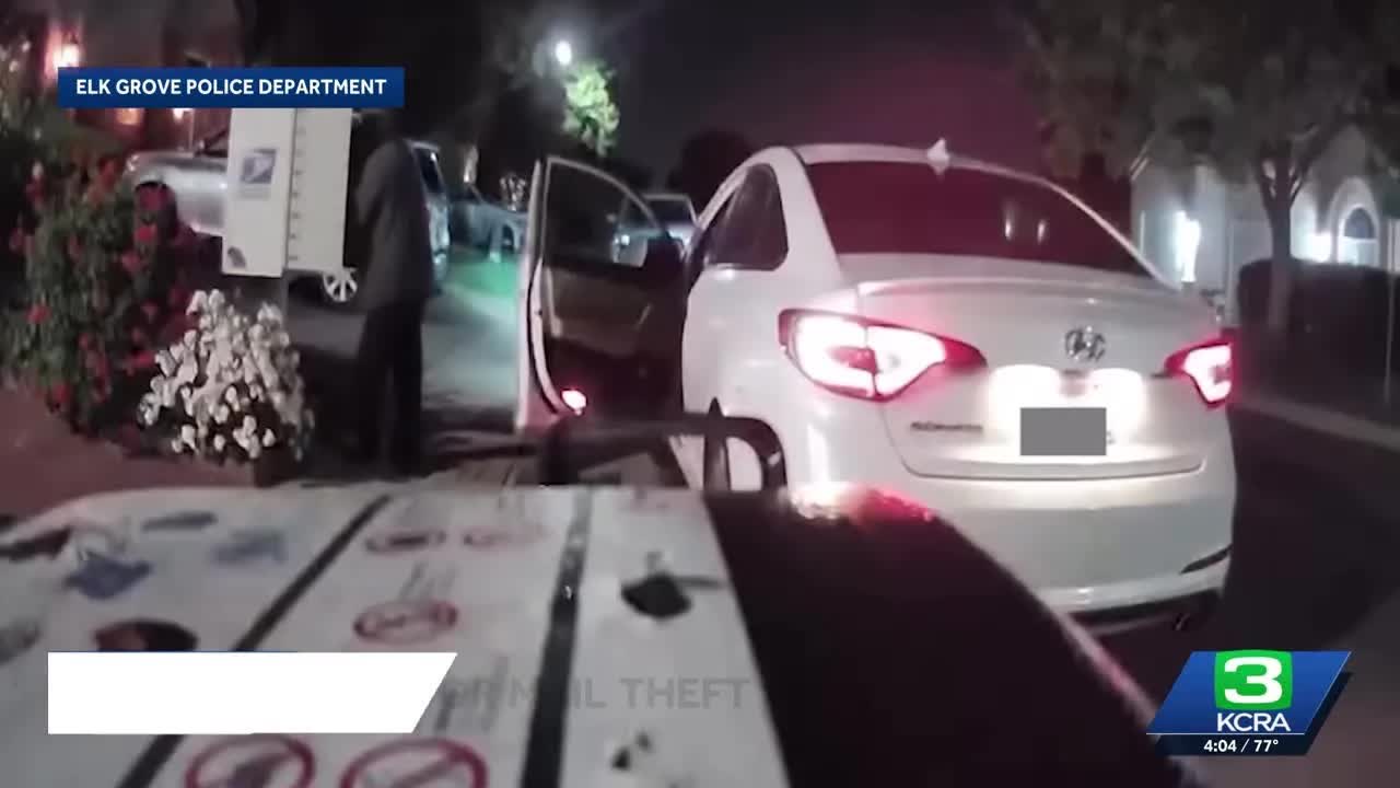 Two arrests made after video catches alleged mail theft in Elk Grove ...
