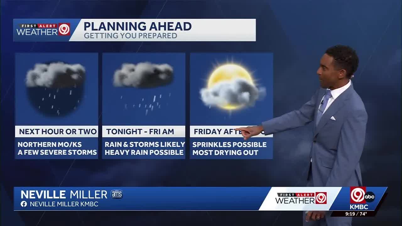 Kansas City weather: Severe weather possible north of Kansas City ...