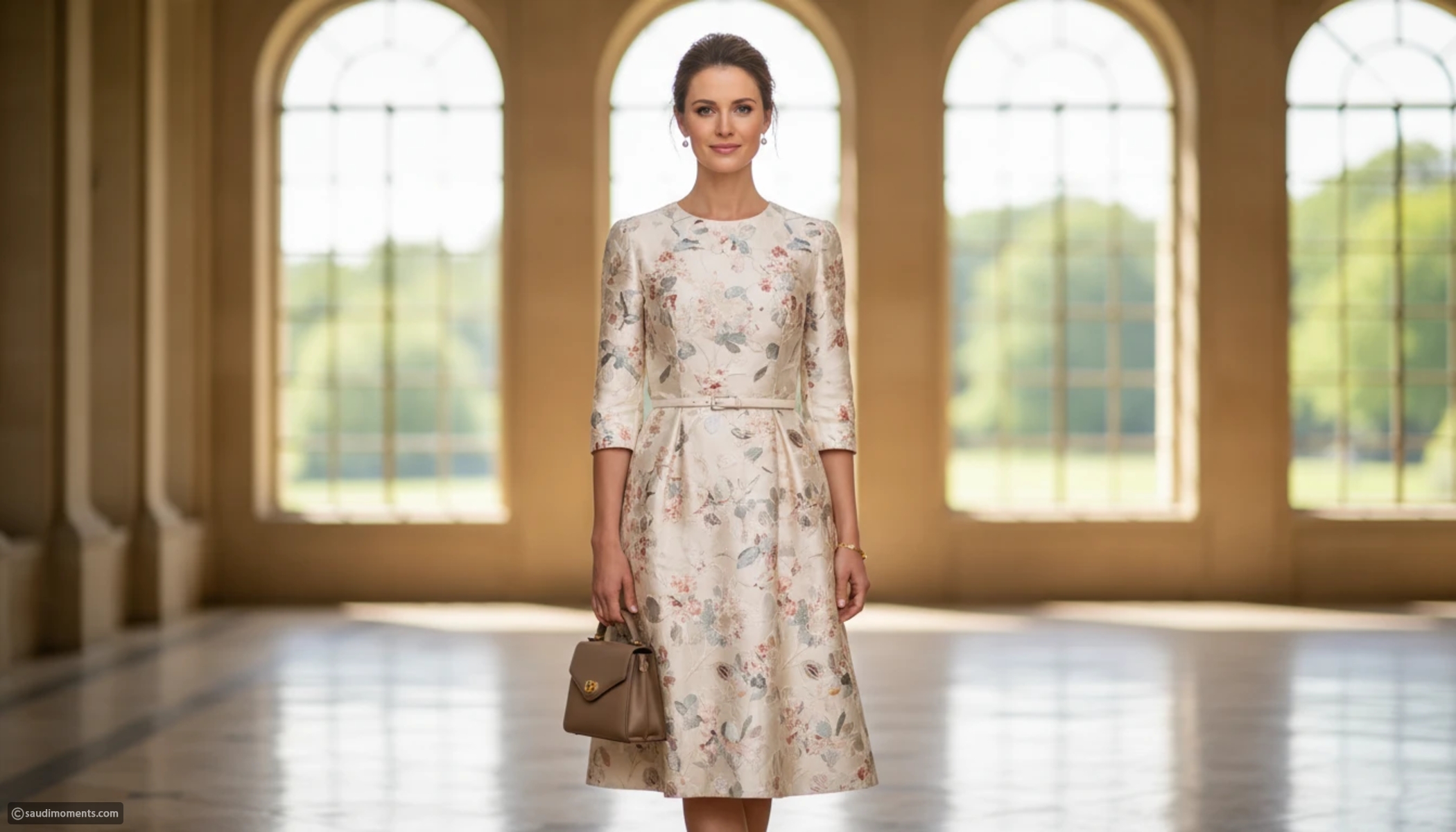 Royal women wore these floral outfits and some still turn heads today