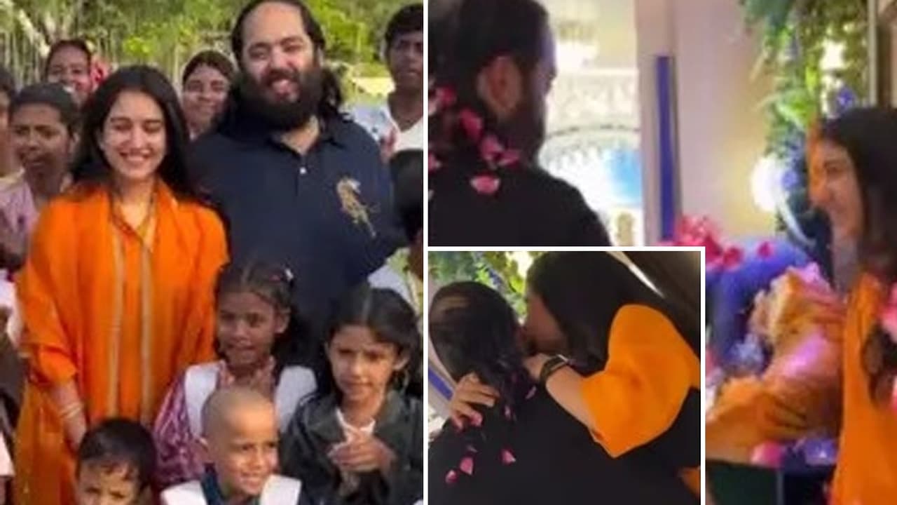 Watch: Anant Ambani gets special birthday gift from Radhika Ambani, video goes viral