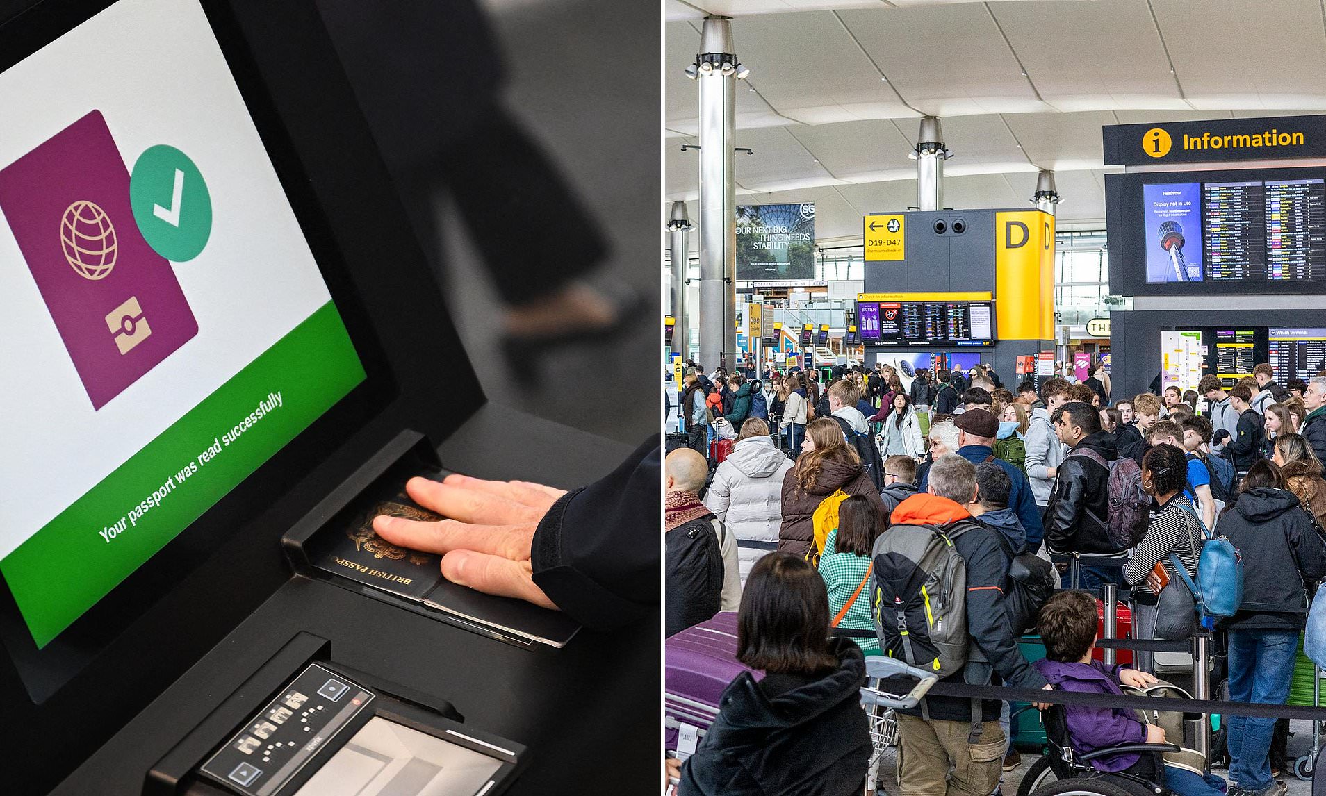 Frustrated tourists report 'complete chaos' as EU's new digital border ...
